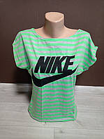 Дитяча футболка для дівчинки підлітка Найк Туреччина 12-18 років бавовна зелена