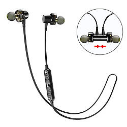 Навушники вакуумні з мікрофоном MDR X660 + BT / Bluetooth навушники бездротові / Навушники для спорту