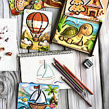 Трафарети великі, 6 шт., Ань-янь, 11 х 16 см. (ПСФ095), фото 3