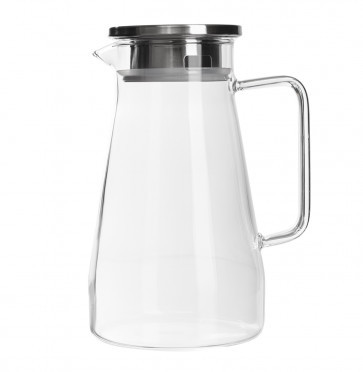 Чайник-графін із кришкою 1,4 л Helios Термоскло 6016, фото 1