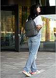 Жіночий рюкзак Sambag Dali BPS графітовий, фото 2