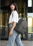 Жіночий рюкзак Sambag Dali BPS графітовий, фото 3
