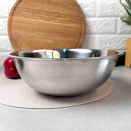 Велика металева миска 22 см SFB 0875 А-П, фото 2