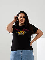 Женская футболка MIAMI цвет черный р.48/50 433168