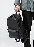 Чоловічий  рюкзак Sambag Brix RSH чорний, фото 2