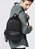 Чоловічий  рюкзак Sambag Brix RSH чорний, фото 4