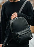 Чоловічий  рюкзак Sambag Brix RSH чорний, фото 8
