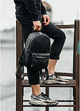 Чоловічий  рюкзак Sambag Brix RSH чорний, фото 10