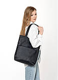 Сумка Sambag Shopper Tote SEN чорний, фото 6
