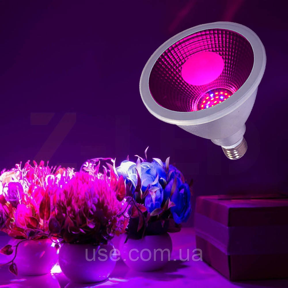 Фито лампа 7W, Вт, для комнатных вазонов, светодиодный LED светильник ...