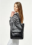 Жіноча сумка Sambag Shopper black, фото 3