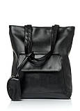 Жіноча сумка Sambag Shopper black, фото 6