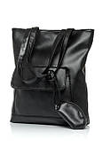 Жіноча сумка Sambag Shopper black, фото 7