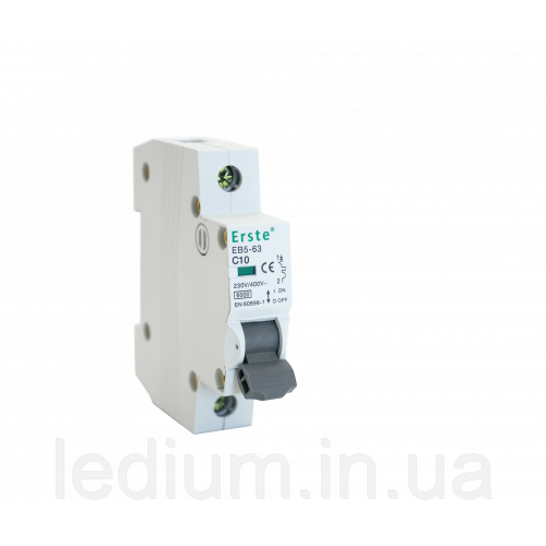 Автоматичний викмикач Erste EB5 1Р 10А 6кА