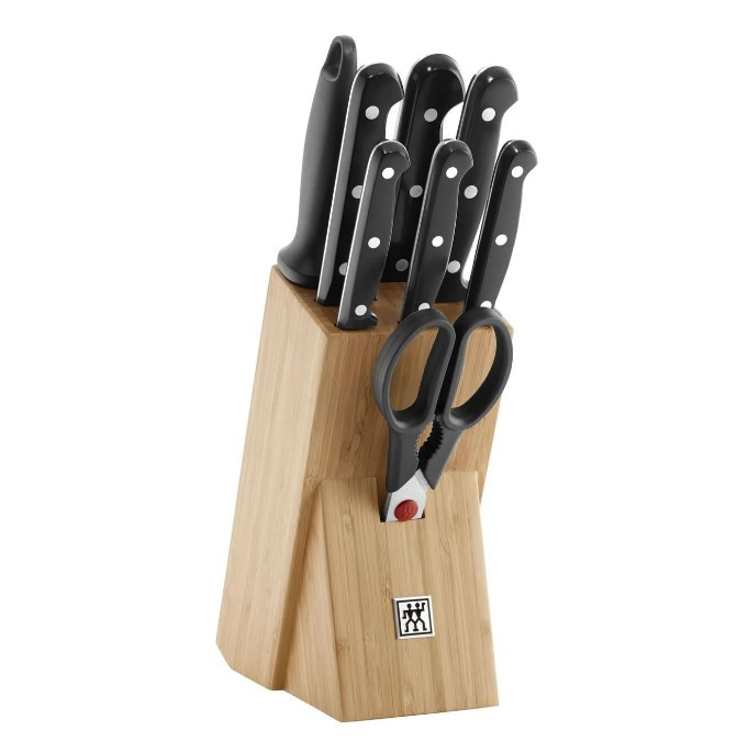 Набір ножів Zwilling Twin Chef 9 предметів коричневий