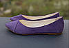 STTOPA Розміри 36,40,41. Балетки з натуральної шкіри. 166-3641 Фіолетові, фото 9