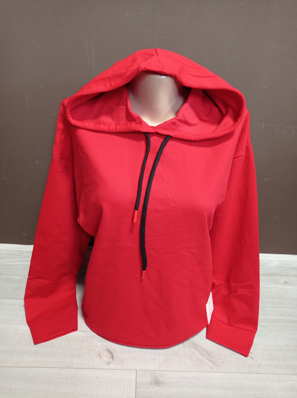 Демісезонне червоне худі "Червоне" для дівчинки підлітка Туреччина Turkey на 12-18 років, фото 1
