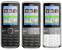 Мобільний телефон Nokia C5-00 1050 мАч 5мп оригинал новый Silver/Black