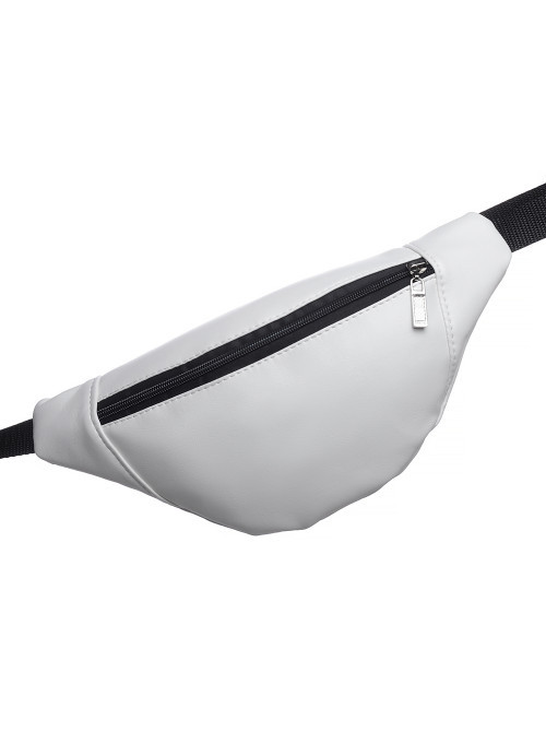 Сумка на пояс бананка Hoso MSH біла, фото 1