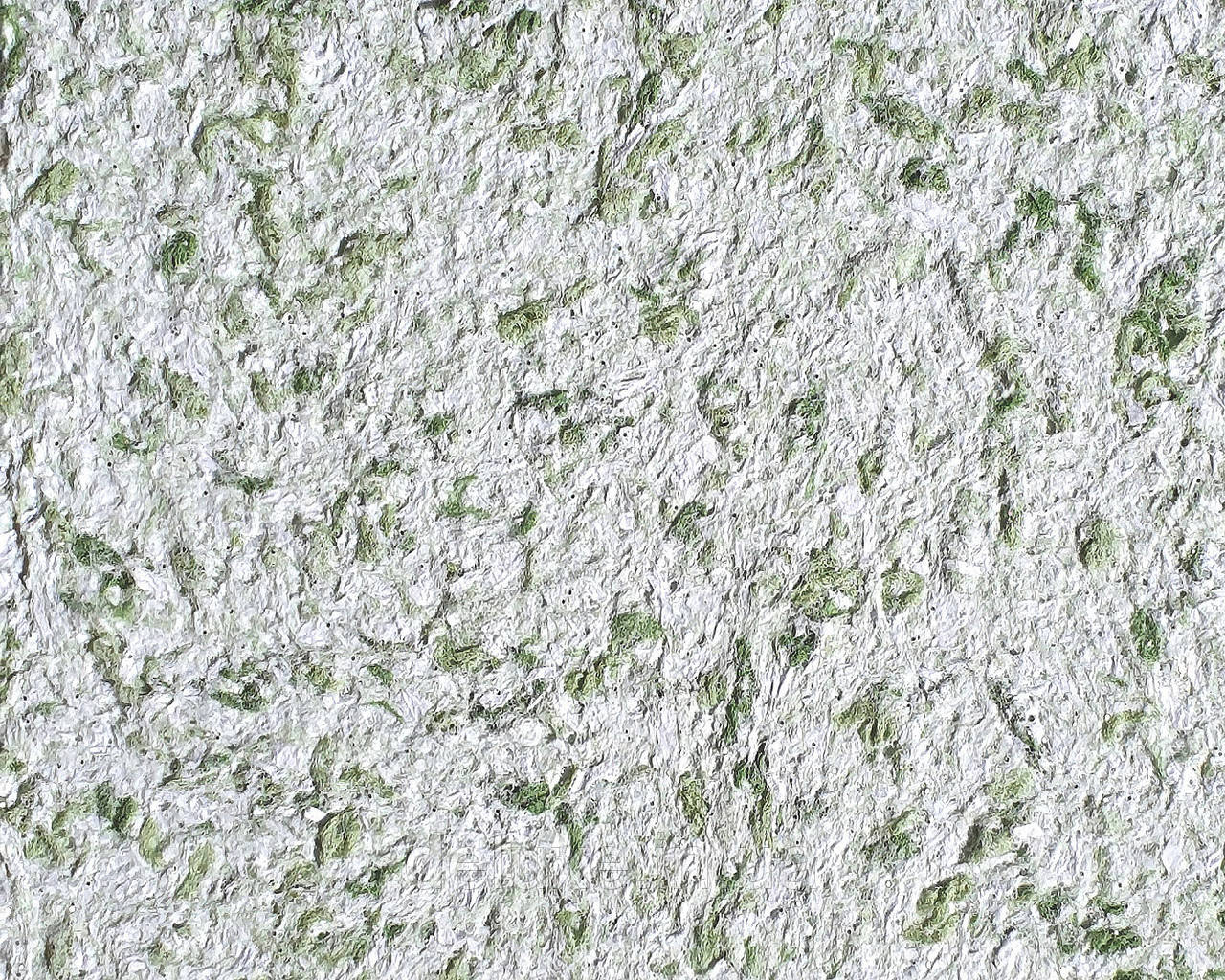Рідкі шпалери, зелені, цел-за, гліттери-срібло крапка,  ТМ "Новий Тон", Тон 37