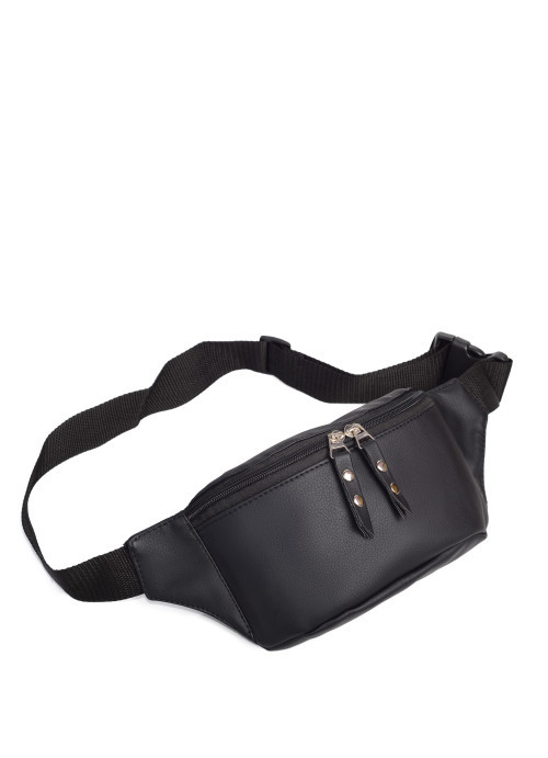 Сумка на пояс бананка Sambag Tirso MTH чорна, фото 1