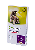 Дронтал Плюс для собак (зі смаком м'яса) №6 таблеток Elanco (термін до 12.2027 г)