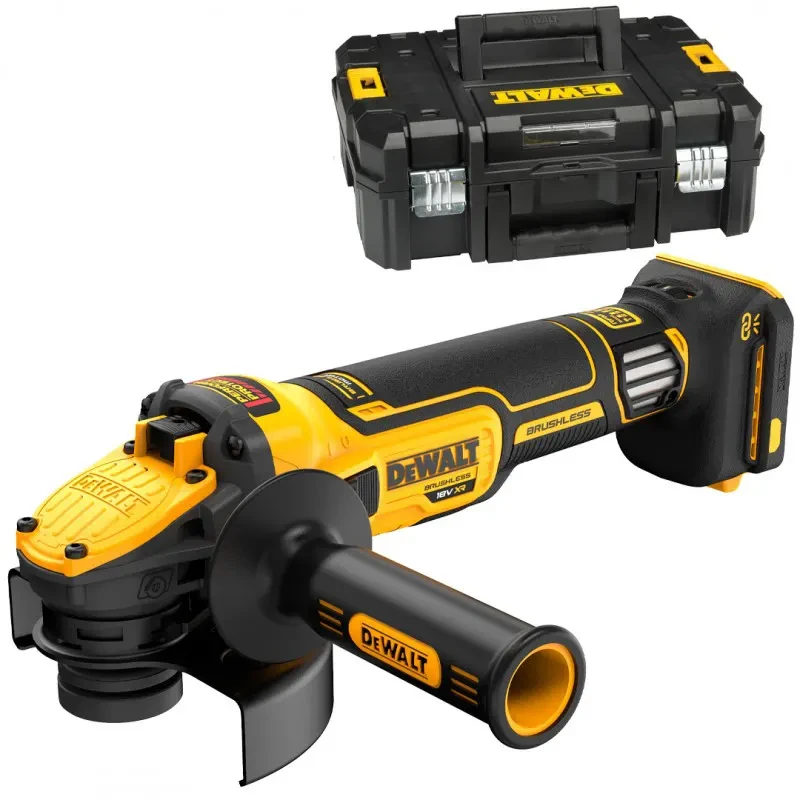 Шліфмашина кутова — болгарка акумуляторна безщіткова DeWALT DCG409VSN