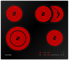 Склокерамічна плита 60 см Concept sdv3760