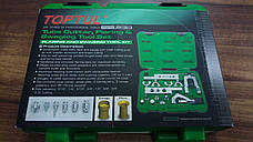 Набір для різання та двостороннього розвальцьовування трубок TOPTUL JGAI1001, фото 4