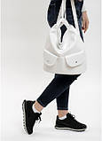 Жіночий рюкзак Sambag Asti XKH білий, фото 4