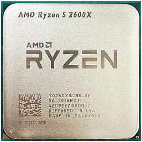 Процесор AMD Ryzen 5 2600X Socket AM4 (YD260XBCAFBOX) Б/В