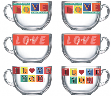 Кухоль Джамбо LOVE 500 мл