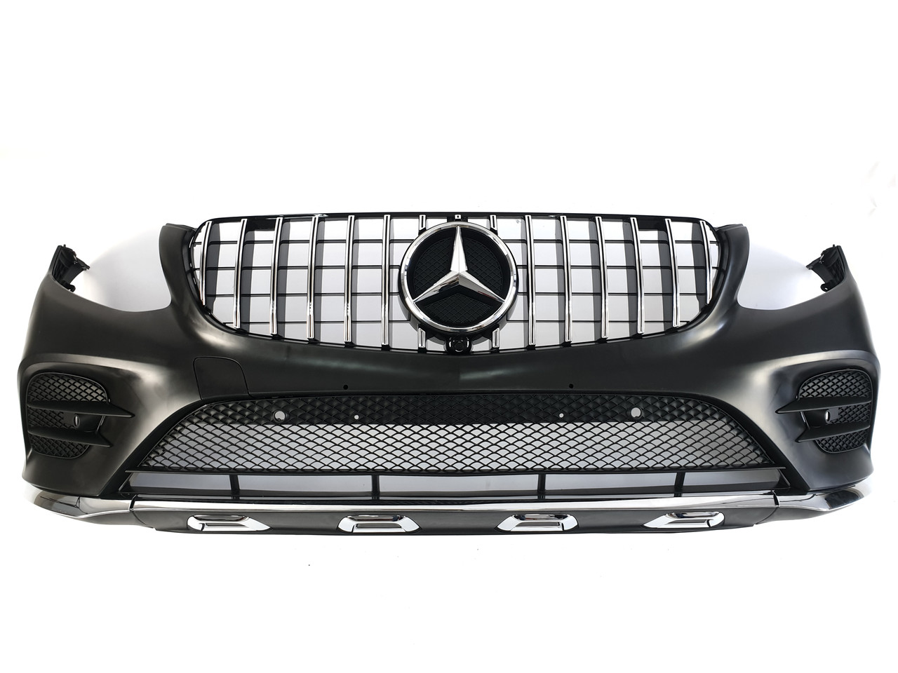 Передній бампер AMG на Mercedes GLC-Class X253 2015-2019 рік