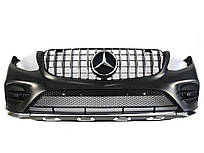 Передній бампер AMG на Mercedes GLC-Class X253 2015-2019 рік