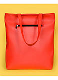Сумка Sambag Shopper Tote SEN червона, фото 2