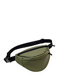 Сумка на пояс бананка Sambag Marina SKH зелений хакі, фото 5