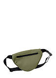 Сумка на пояс бананка Sambag Marina SKH зелений хакі, фото 7