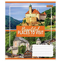 Зошит шкільний 1Вересня 96 аркушів клітинка Small towns (5)