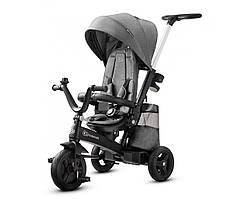 Дитячий триколісний Kinderkraft Кіндеркрафт Easytwist Platinum Grey