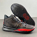 Баскетбольні кросівки Кайрі Nike Kyrie 7 Bred чорні, фото 3