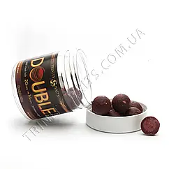 БОЙЛИ НАСАДОЧНІ  TRINITY BAITS DOUBLE STRAWBERRY 20→14ММ.