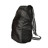 Рюкзак складной Ultralight Backpack VS Thermal Eco Bag черного цвета