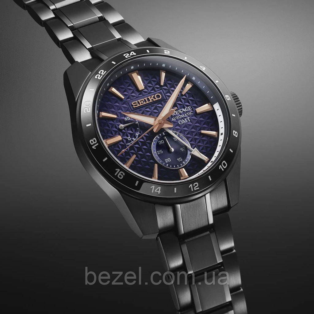 Чоловічий годинник Seiko Presage Sharp Edged GMT Akebono Limited Edition SPB361J1