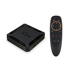 Смарт приставка X96Q 2/16 + аеропульт з гіроскопом та мікрофоном