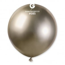 Куля 19"/45 см ХРОМ Просеко Gemar Balloons