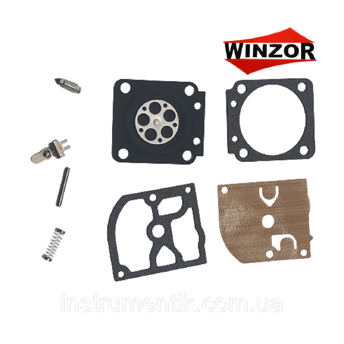 Ремкомплект карбюратора для мотокос FS 120, FS 200, FS 250, фото 1