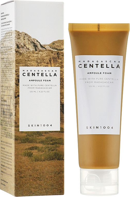 Очисна ампульна пінка для вмивання з екстрактом центели SKIN1004 Madagascar Centella Ampoule Foam 125 мл