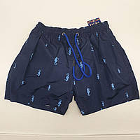 Детские плащевые шорты для плавания 15-2А 122 см Темно-синий 0339