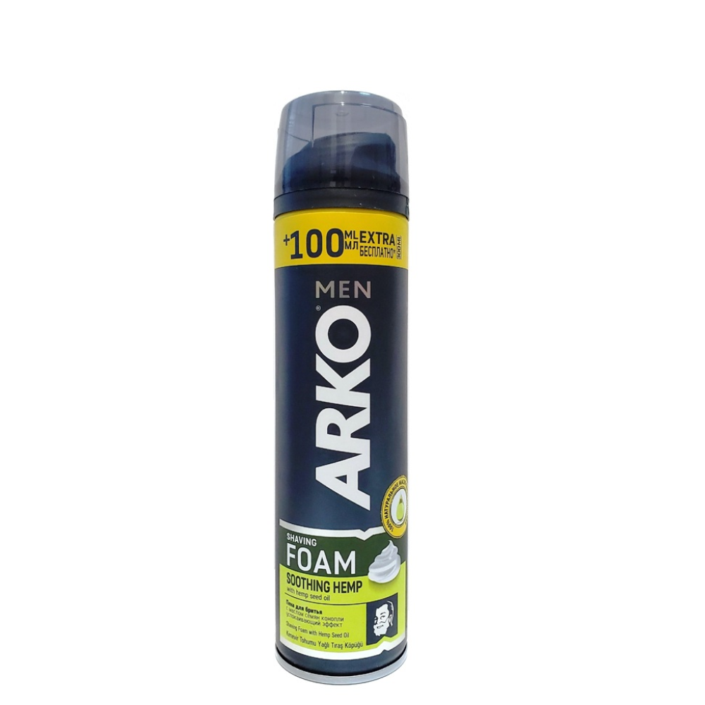 Піна для гоління Arko Soothing Hemp Заспокійлива 300 мл