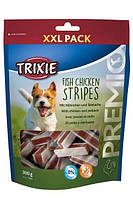 Ласощі для собак Trixie PREMIO Chicken and Pollock Stripes 300 г курка та риба